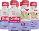 SlimFast Advanced Beslenme Shake - Meal Yenilemeye Hazır - Protein 20g - 11 Fl. Oz. Şişe - 12 Kont - Pantry Friendly Vanilla Cream 4 (Pack of 3) 132 Fl Oz (Pack of 12)