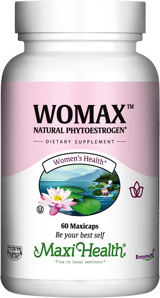 Kadınlar için Menopause Supplements Hot Flashes & Night Sweats - Hormon Dengesi, Kadınlar ve Perimenopause Destek - Black Cohosh, DIM & Red Clover - Womax - 60 Ct