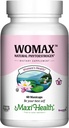 Kadınlar için Menopause Supplements Hot Flashes & Night Sweats - Hormon Dengesi, Kadınlar ve Perimenopause Destek - Black Cohosh, DIM & Red Clover - Womax - 60 Ct