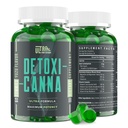 Detox Cleanse Gummies - Liver, Gut, Kidney Cleanse Detox & Tamir, Hızlı ve Etkili Full Body Cleanse Kadınlar ve Erkekler için Butle - Natural Plant-Based Detox Supplement, 60 Gummies