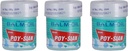 POY-SIAN Thai Pim-Saen Cotton Nasal Inhaler 8 ml (Pack of 3)