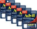 Advil Ibuprofen 200 mg (NSAID) Pocket Pack, 10 Kaplamalı Tabletler (Paketi 5)