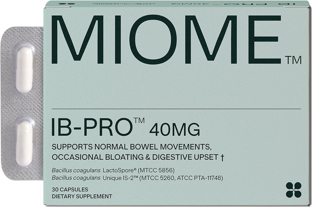 IB-PRO Bacillus Coagulans Probiotic - 2-1 Lactospore & Unique is-2 για Περιστασιακή Δυσκοιλιότητα, Αναπλήρωση & Επιπεφυκίτιδα Αναστατωμένη - 3ο Κόμμα Επαληθευμένο - 30 Κάψουλες