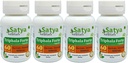 Triphala Forte Capsules 500 mg. 60 Veg. Capsule | Amalaki, Mapki, Bibhitaki Capsules for Men and women | Ayurvedic Herbal Supplement/R capturedes | 10:1 Forte (4 Şişeler 60 Capsules)