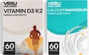 Bone Health Complete Duo Lifestyle Patches Vita D3/K2, Magnezyum - Self Prestige Time release Topical Patch, 8-10 Hours (60 Day Supply)