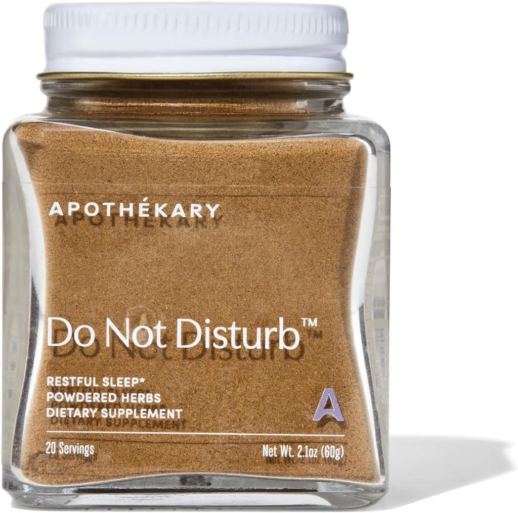 Apothékary Do Not Disturb Sleep Support, Herbal Toz, Sugar Free, Gluten-Free, Vegan, Plant-Based