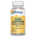 SOLARAY Food Carotene, A 10000 IU | Sağlıklı Cilt, Gözler, Antioksi & Immune Support (200 CT)