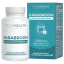 PUREHEALTH ΕΡΕΥΝΗΤΙΚΟ Parabroom - Gut Cleanse & Health Supplement - με Black Walnut, Sweet Wormwood Powder, Turmeric Extract, Olive Leaf, Σκόρδο & Κρεμμύδι - Digestive Υποστήριξη για γυναίκες & άνδρες 60 κάψουλες