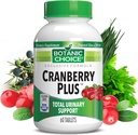 Botanic Choice Cranberry Plus Total Urinary Support - Yener Tract Health for Women and Men with Cranberry Inter, Uva Ursi, Buchu,uba - 60 Tabletler