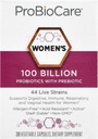 ProBioCareProbiotic για τις γυναίκες 100 δισεκατομμύρια CFUs, υποστηρίζει την πυγμή, ανοσοποιητική & ουλώδη υγεία προάγει την υγιή ισορροπία μικροβιωμάτων & θρεπτική απορρόφηση (30 κάψουλες λαχανικών)