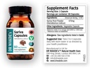 DR WAKDE'S Sariva Capsules (Anantomo | Hemidesmus indicus) | 60 Veg Caps | Ayurvedic Supplement | Vegan | 100% Herbal | Sayı indirimleri | Aynı Gün Dispatch