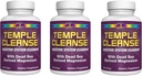 7 Işık Tapınağı Cleanse|3-Pack Special, Magnezyum-Based Colon Cleanse Detox, Relieves Occasional Constipation with No Gas or Bloating, Body Detox and Cleanse for Women & Men