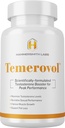 Temerovol - Ανδρικό συμπλήρωμα - Ενισχύει την ενέργεια, τη δύναμη & Libido - Lean Muscle Builder, 60 κάψουλες - 1 μπουκάλι