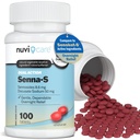 Senna Plus Laxative Stool Softener - Docusate sodyum (50 mg) Laxative Sennosides (8.6 mg) - Senokot-S for Occasional Constipation Relief* (100 Tabletler) için Karşılaştırma