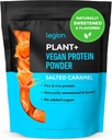 LEGION Plant+ Vegan Protein Powder, Rice and Pea, Φυτικό Μείγμα Πρωτεΐνης. Χωρίς γλουτένη, χωρίς ΓΤΟ, φυσικά γλυκά και αρωματικά, 20 μερίδες, 2 Lbs (αλατισμένο καραμέλ)