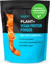 LEGION Plant+ Vegan Protein Toz, Rice ve Pea, Plant bazlı proteini. Gluten Free, GMO Free, Doğal olarak Tatlılanmış ve Flavored, 20 Hizmet, 2 Lbs (Salted Caramel)