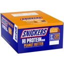 SNIKERS Hi Protein Bar - Φυστικοβούτυρο & Καραμέλ, 2.0 oz, Συσκευασία των 12, Υψηλής πρωτεΐνης, Υγιής για Ενήλικες