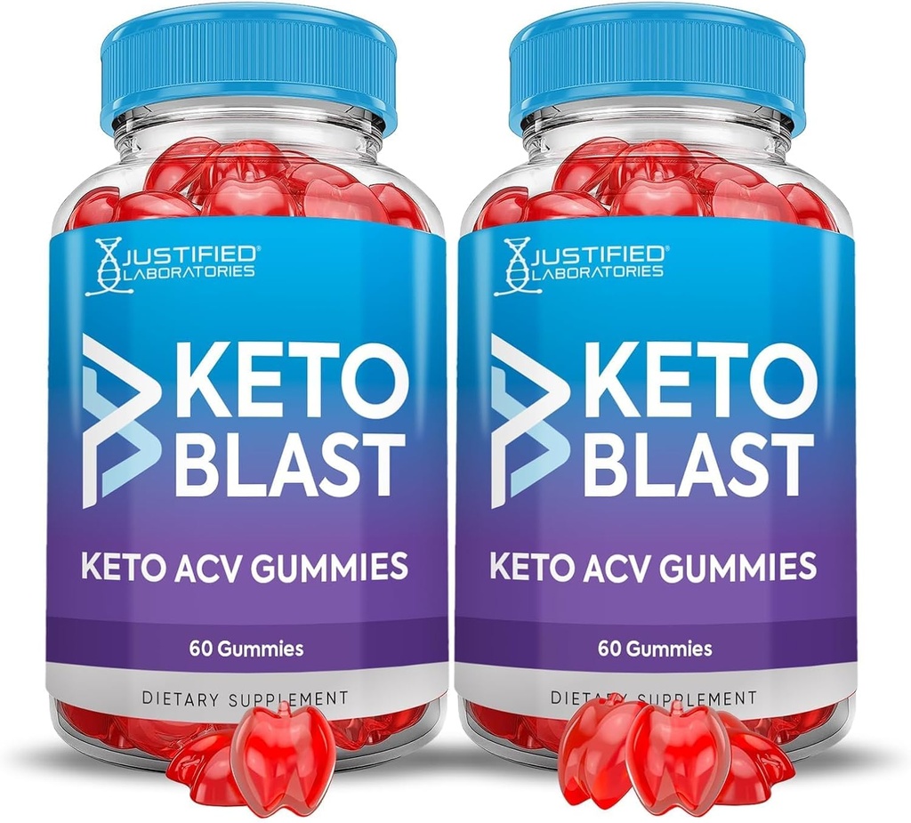 (2 Pack) Apple Cider Vinegar Gummies 1000MG Keto Blastenko ACV Gummies Gelişmiş Formulaatları ile Madeegranate Beet Juice B12 Vegan GMO 120 Gummys