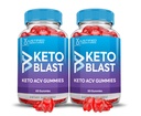 (2 Pack) Μηλίτης μηλίτη αμπελιού 1000MG Keto Blast Keto ACV Gummies Advanced Formula Formula Formulated with Ρόδι χυμούς τεύτλων σκόνη B12 Vegan Non GMO 120 Gummys