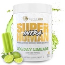 ALPHA LION Superhuman Intra Workout Toz for Men & Women, Reese Acids Drink, Muscle Recovery Supplement, BCAA Toz, Elektrolytes & Hydration Mix (42 Hizmetler, Lime Flavor)
