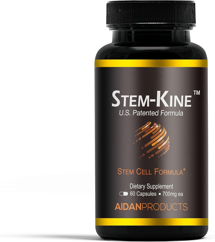 Stem-Kine: Klinik olarak Stem Hücrelerini artırmak, İyileştirmeyi ve Anti-Aging (60 Capsules) geliştirmek için çabaladı