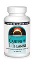Source Naturals Caffeine + L-Theanine, Energy and Focus Support from Green Tea* - 60 Tablet