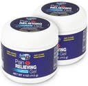 Blue Goo Pain Relieving Gel – για πλάτη, λαιμό, μυς και πόνο αρθρώσεων, γρήγορη ψύξη και καταπραϋντική ανακούφιση με 100% καθαρό λάδι Emu, 4 oz (2 Pack)