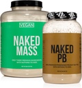 NAKED Soy-Free protein Sche: 8LB Vegan Mass ve 2LB PB