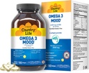 Country Life Omega 3 Fish Oil Supplement - Υψηλής συγκέντρωσης EPA και DHA Ωμέγα 3 Λιπαρά Οξέα - 2000mg Fish Oil για Συναισθηματική Υγεία, Υποστήριξη Mood, και όχι Fish Taste - Φυσικό άρωμα λεμόνι