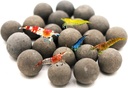 Harika Endüstriler Betta & Shrimp Tourmaline Mineral Balls Akvaryum Su Durumer 30'dan Fazlası Su Kalitesini Geliştirir, pH Dengesi, Sağlık, Renk & Breeding (20 Paket Düzenli)