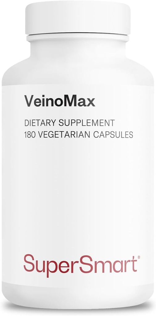 SuperSmart - VeinoMax (Advanced Complex) - με Diosmin, Hesperidin, Horse Chestnut, Vitexin - Veins Supplement 
