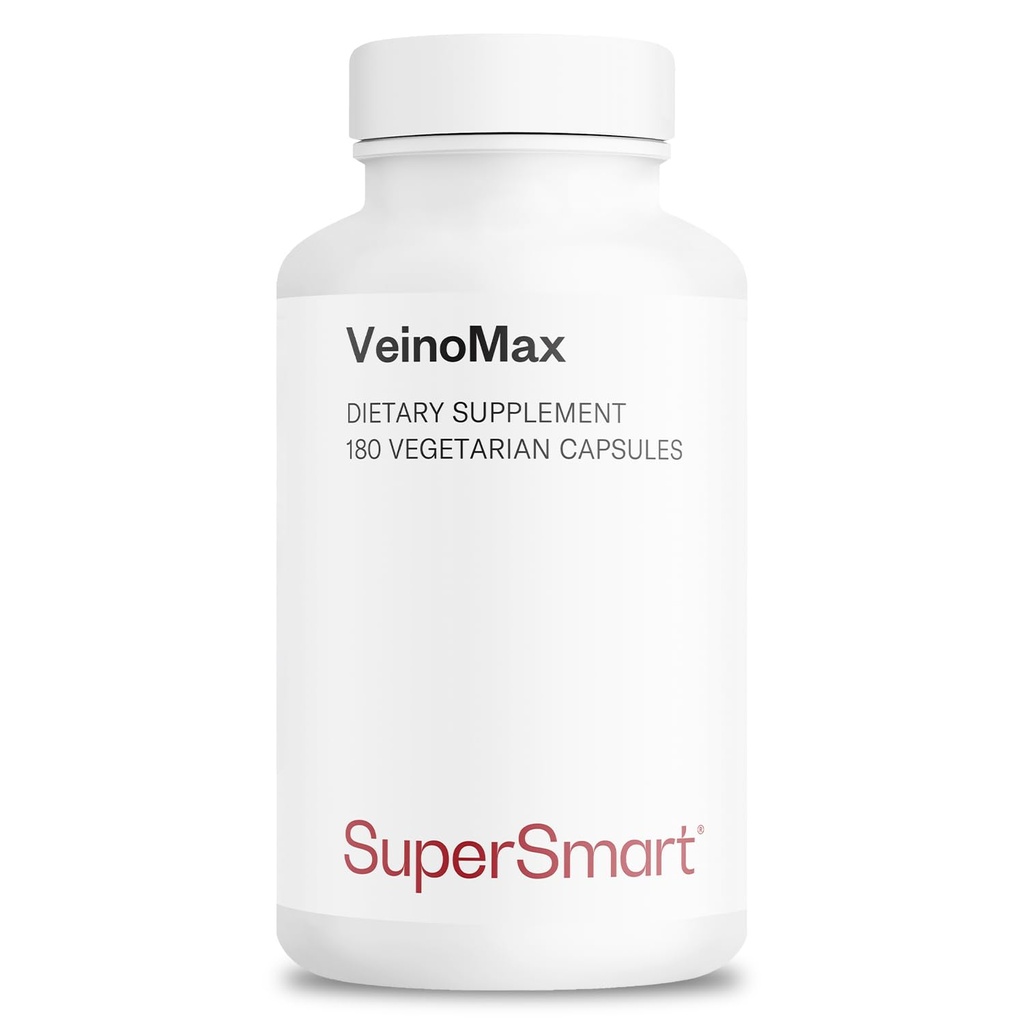 SuperSmart - VeinoMax (Advanced Complex) - με Diosmin, Hesperidin, Horse Chestnut, Vitexin - Veins Supplement 