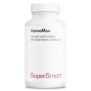 SuperSmart - VeinoMax (Advanced Complex) - Diosmin ile, Hesperidin, Horse Chestnut, Vitexin - Veins Supplement | Non-GMO & Gluten Free - 180 Vegetarian Capsulesmin