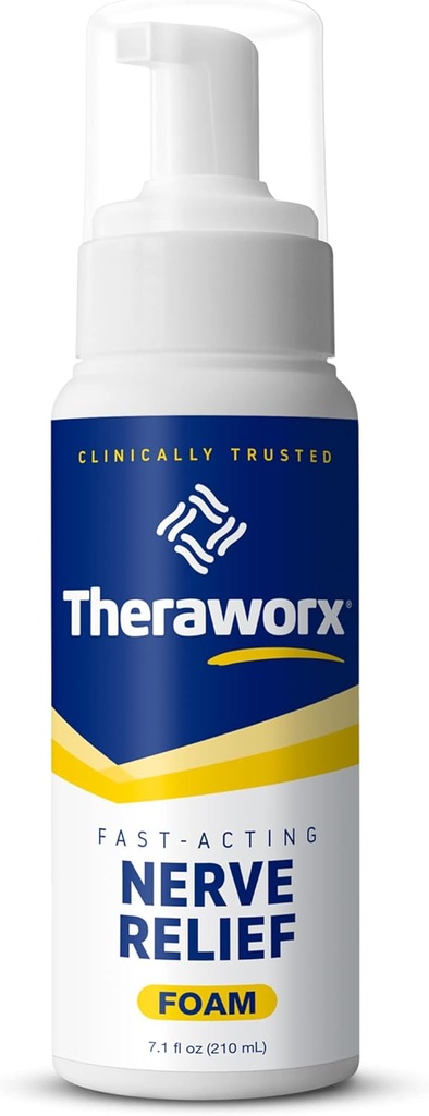 Theraworx Fast-Active Nerve Relief Foam Aggravated Nerve Disfort Relief - 7.1 oz - 1 Count
