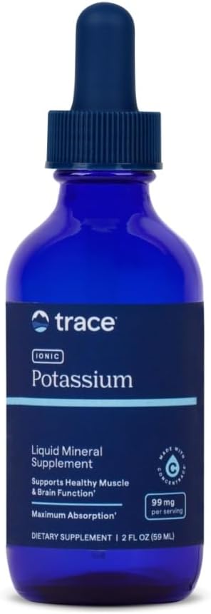 Trace Minerals Ionic P Properties - P properties & Magnezyum ile Tamam - Akış Kolay Mineral Aborpsiyonuna Sıvı Supplement - Sağlıklı Beyin & Kas Fonksiyonl Desteği Tamam - 2 fl oz (33 Hizmet)