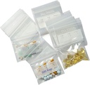 500 Packs 6 Mil Sturdy Pill Çantası BPA Ücretsiz Pill Pouches 3 x 2.75 inç Kompleks Işık Kilo Ely Small Ziplock Plastik Çanta for Travel Pill Organizer, Jewel ve Small Craft Pieces ve Easy to Use