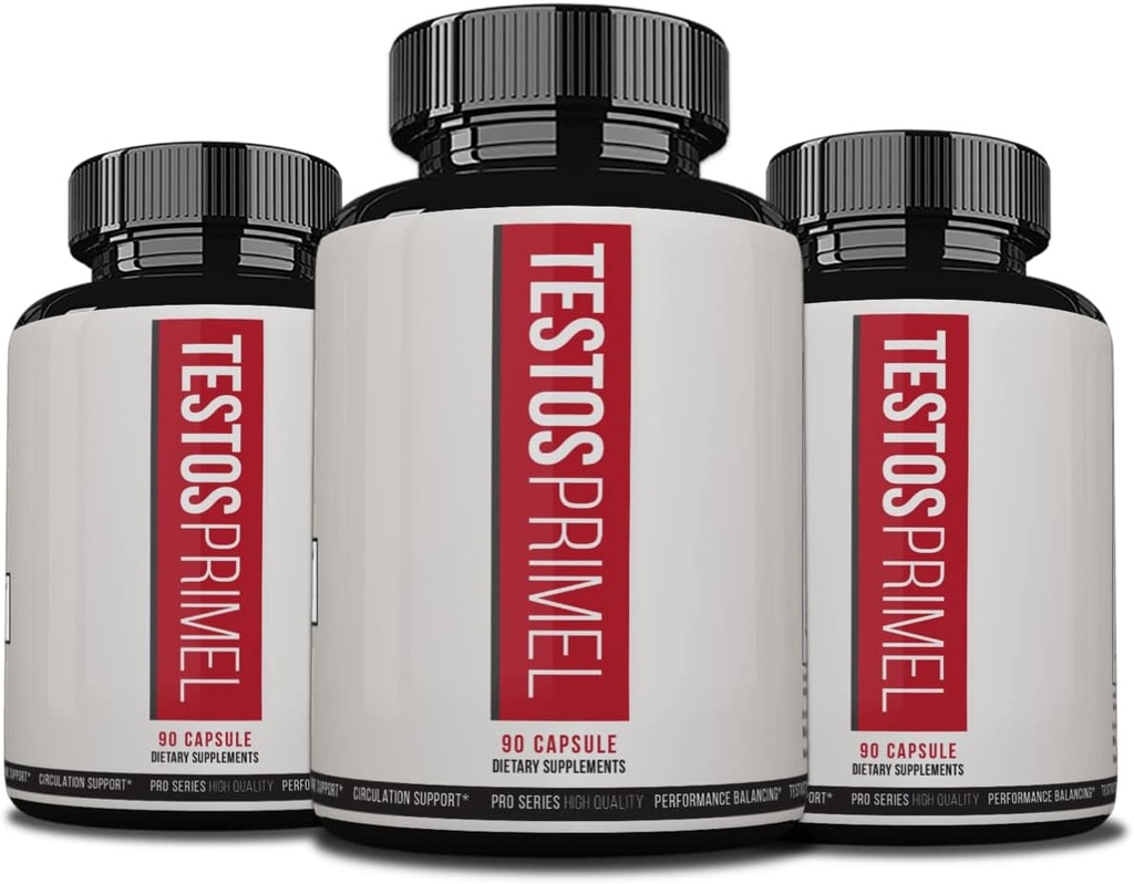 Testos Primel Advanced Formula, TestosPrimel για τους μυς, Testoprime, 270 κάψουλες, 3 μήνες προσφοράς