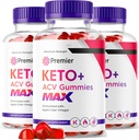 Montty (3 Pack) Premier Keto MAX Gummies - PremierKeto ACV Gummies, Premier ACV Keto MAX Gummys, 90 Days için 180 Gummies