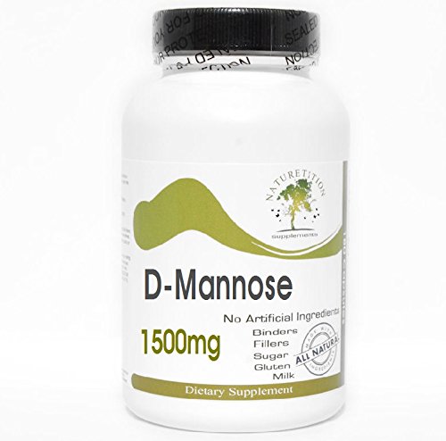 D-Mannose 1500 mg // 180 Capsules // PureControl Supplements