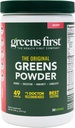 Greens First Original Greens Powder - 49 Superfoods - Organic Fruits & Veggies - Prebiotics, Probiotics & Digestive Enzymes - Antioxidant Smoothie - Dairy Free, Vegan & Non-GMO (Berry, 30 Servings)