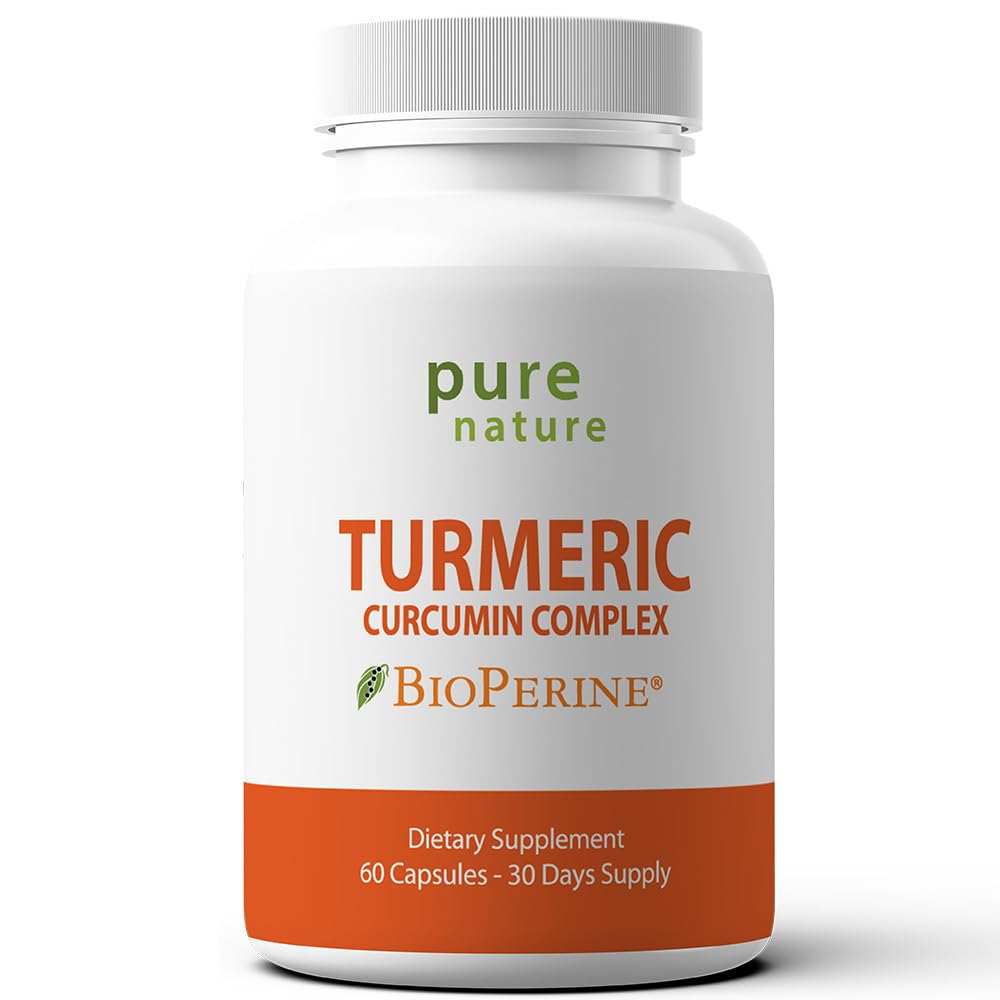 Pure Nature Turmeric Curcumin with BioPerine Turmeric Nature