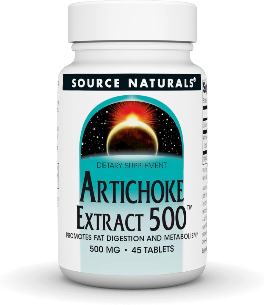 Source Naturals Artichoke Extract 500 Tablet, 45 Kont