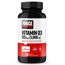FORCE FACTOR Vitamin D3 5000 İ Softgels, High-Potency Vitamin D Supplement to Support Immunity and Bone Health, Premium Quality, No Preservatives, 120 Softgels