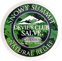 Snowy Summit Alaska Devil's Club Lavender Salve - Handmade Skin Care Ointment with Lavender - Natural Muscle Rub with Premium, Responsibly Sourced Plant Materials - Made in USA - 2 ozzment