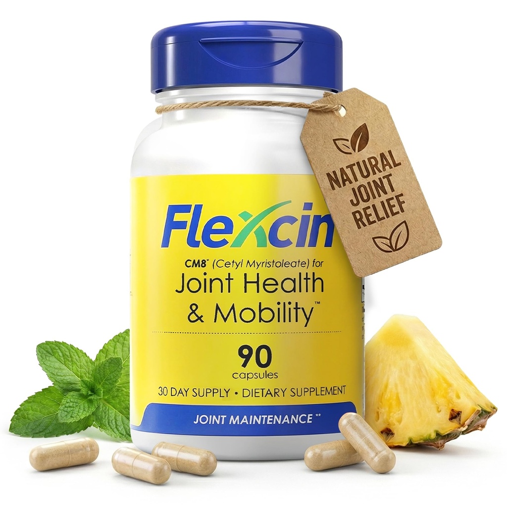 Κοινή φόρμουλα υγείας και κινητικότητας Flexcin με CM8 (90 κάψουλες)