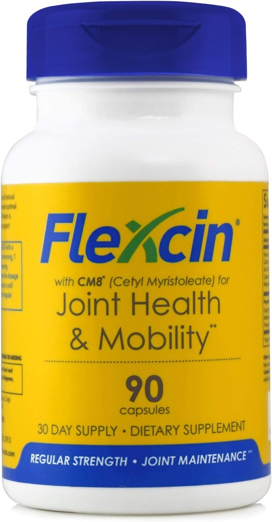 Flexcin Joint Health & Mobility Formula with CM8 (90 Capsules)