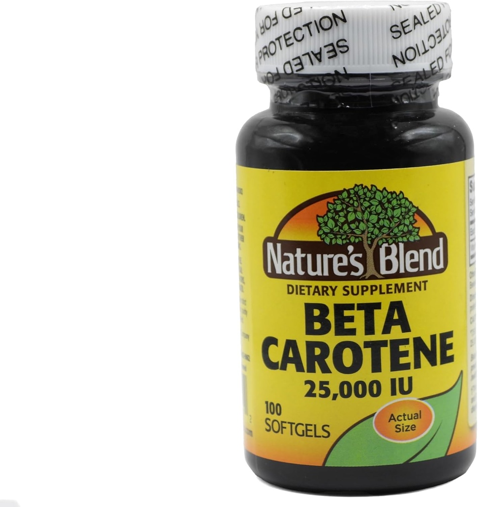 Nature's Blend Beta Carotene5.000 IU 100 Softgels