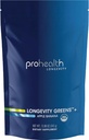 ProHealth Longevity Greens. Energy & Aging için Organik Sağlıklı Toz. Gut Health Digestive Enzymes, Multi Vitamin, Pre-Probiyotikler, Oat Fiber, Inulin. GMP sertifikalı. 30 Hizmet