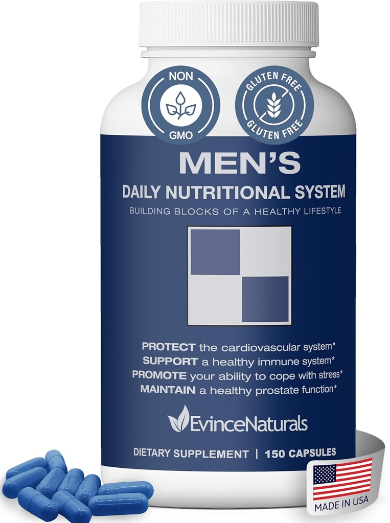 Evince Doğal Erkeklerin Günlük Beslenme Sistemi, Multivitamin