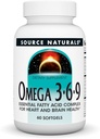 Doğal Gazlar Omega 3-6-9, Kalp ve Beyin Sağlığı için Temel Fatty Asit Kompleksi* - 60 Softgels